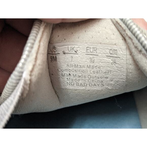 Dr Scholl's Shoes Be Free Energy Technology Metallic silver tone slip on US 9M - Picture 3 of 6